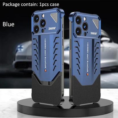 Futuristic Edge Armor iPhone Case