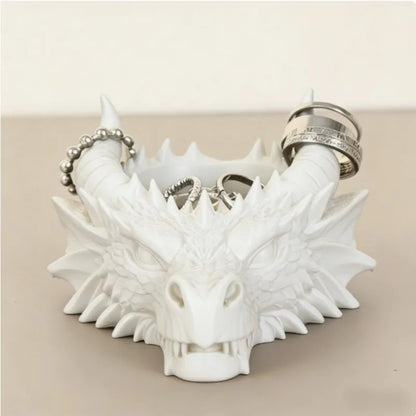 Gothic Dragon Head Catchall Storage Tray