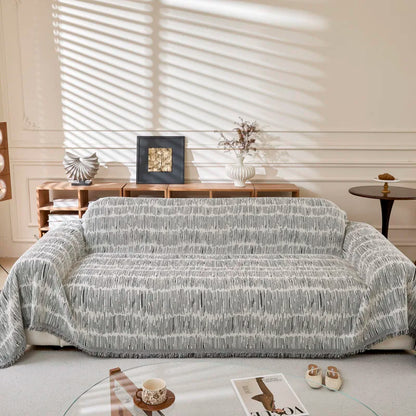 Geometric Lines Sofa Throw Cover Blanket