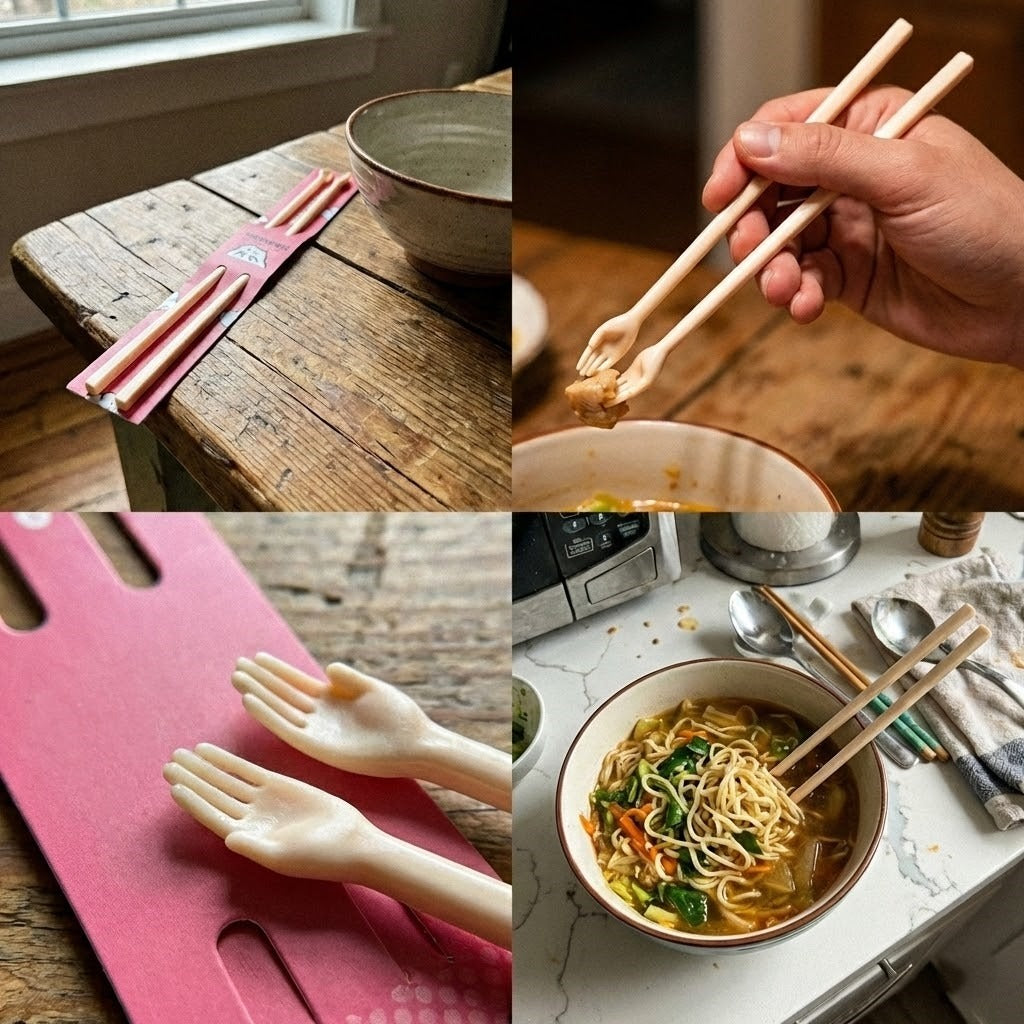 Mini Hand Grip Training Chopsticks