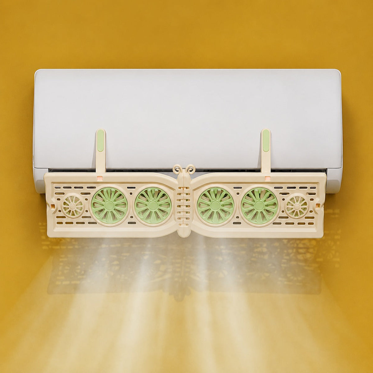 Butterfly Adjustable Air Conditioner Wind Deflector Shield