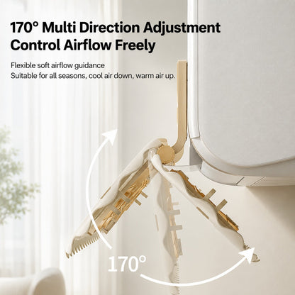 Butterfly Adjustable Air Conditioner Wind Deflector Shield