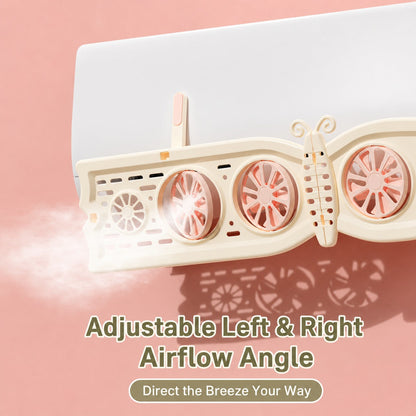 Butterfly Adjustable Air Conditioner Wind Deflector Shield