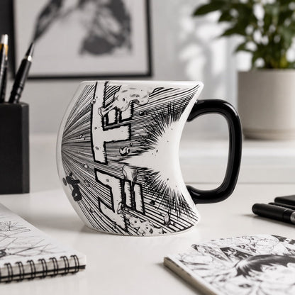 Shockwave Art Manga Coffee Mug