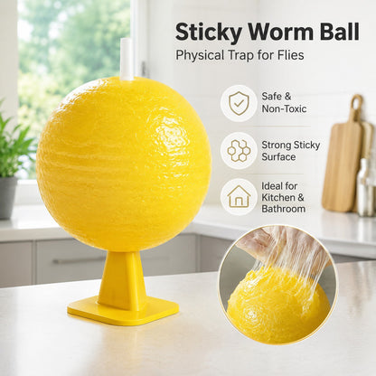Buzz Stop Sticky Fly Trap Orb