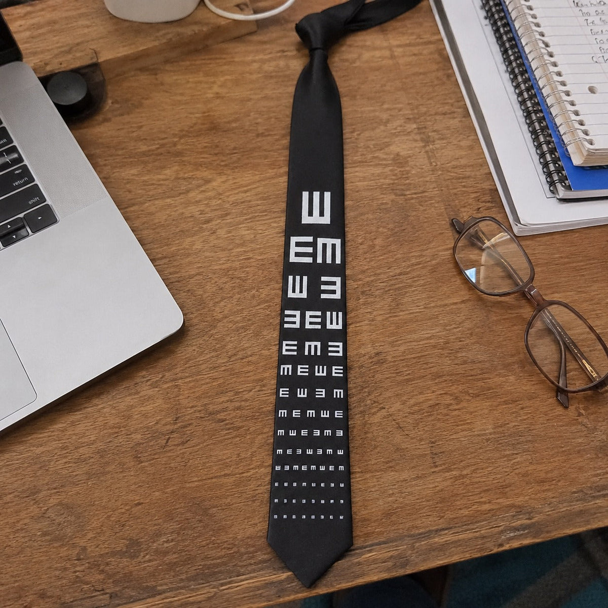 Double Vision Optical Illusion Necktie
