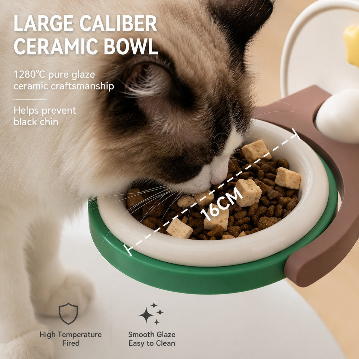 Fresh Bite Elevated Pet Bowl
