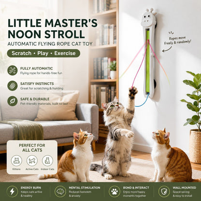 Never Stop Automatic Endless Play Cat Teaser Toy