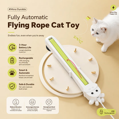 Never Stop Automatic Endless Play Cat Teaser Toy