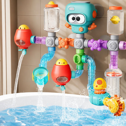 Little Plumber Toddler Waterworks Bath Toy Set