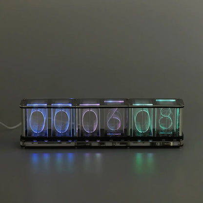RGB TUBE CLOCK