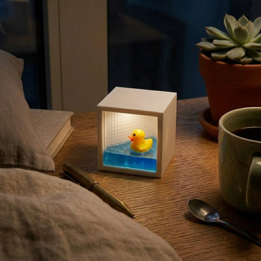 Tiny Duck Pool Night Lamp