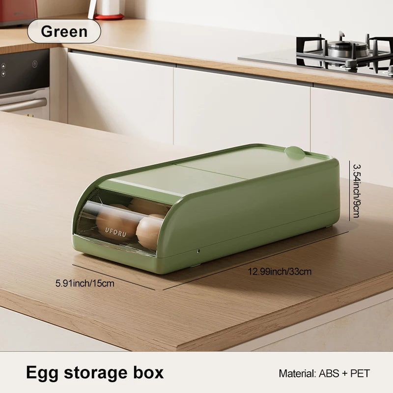 Fresh Stack Egg Storage Organizer Box