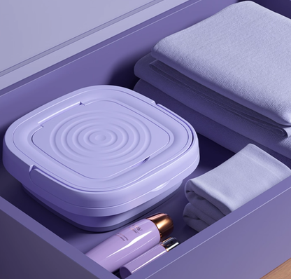 Travel Friendly Portable Foldable Automatic Washing Machine