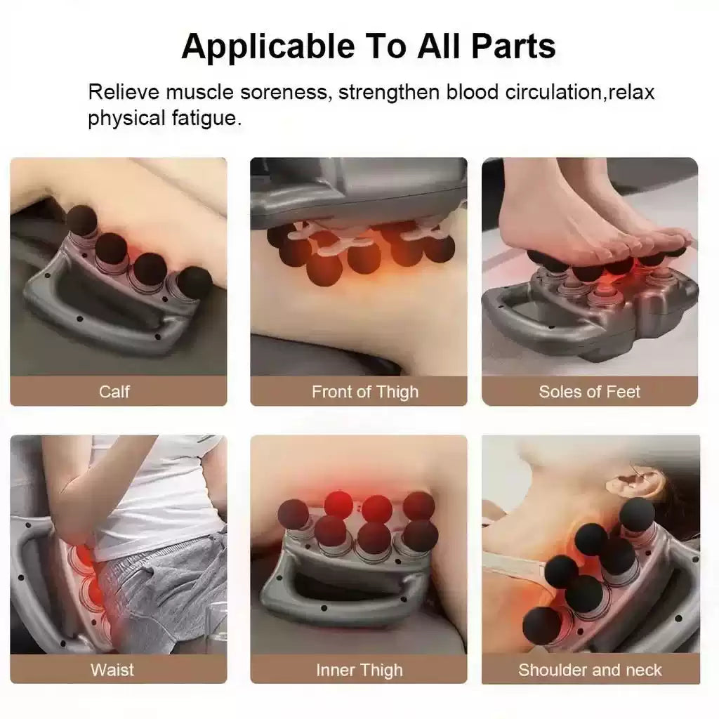 Deep Relax Multi-Head Professional Electric Massager