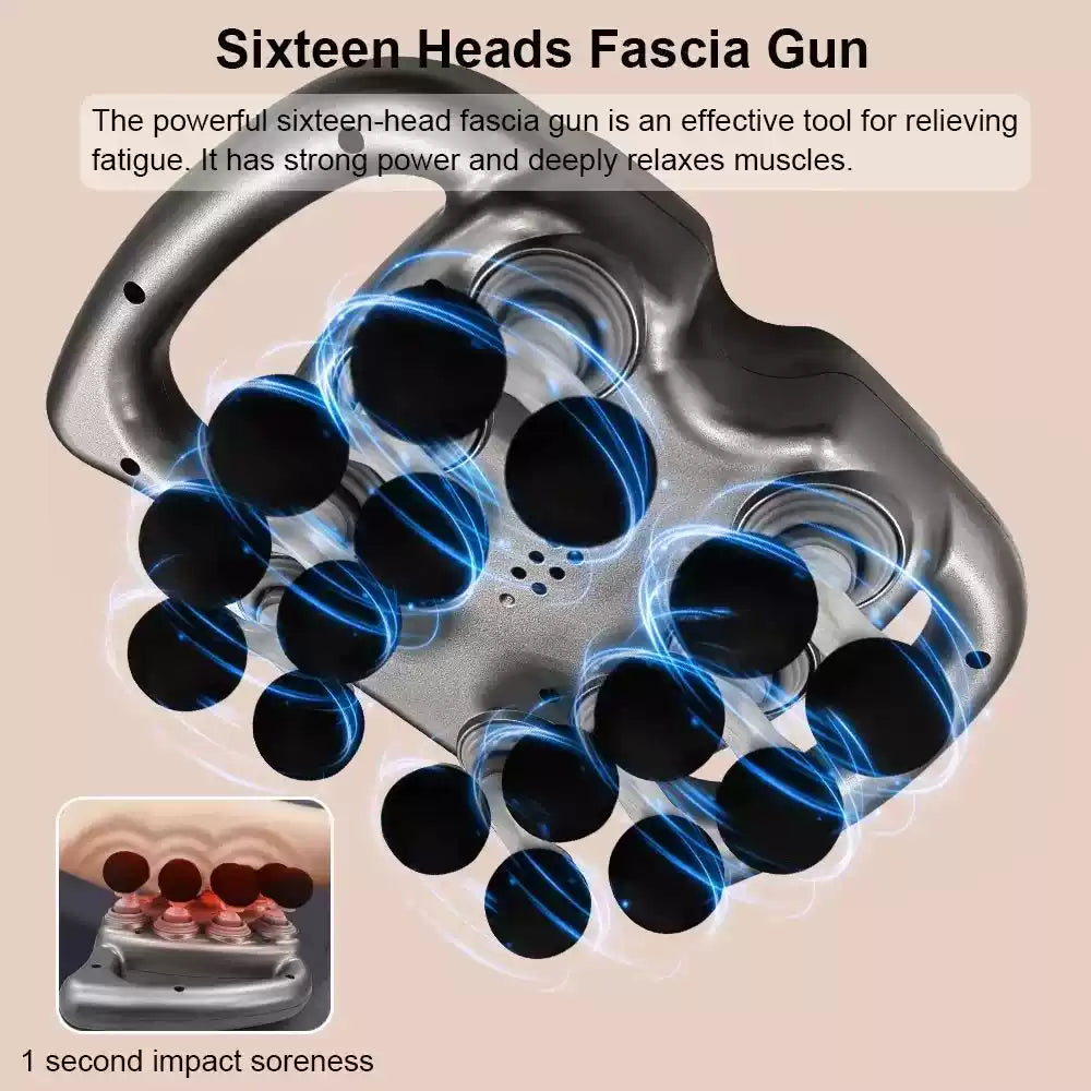 Deep Relax Multi-Head Professional Electric Massager